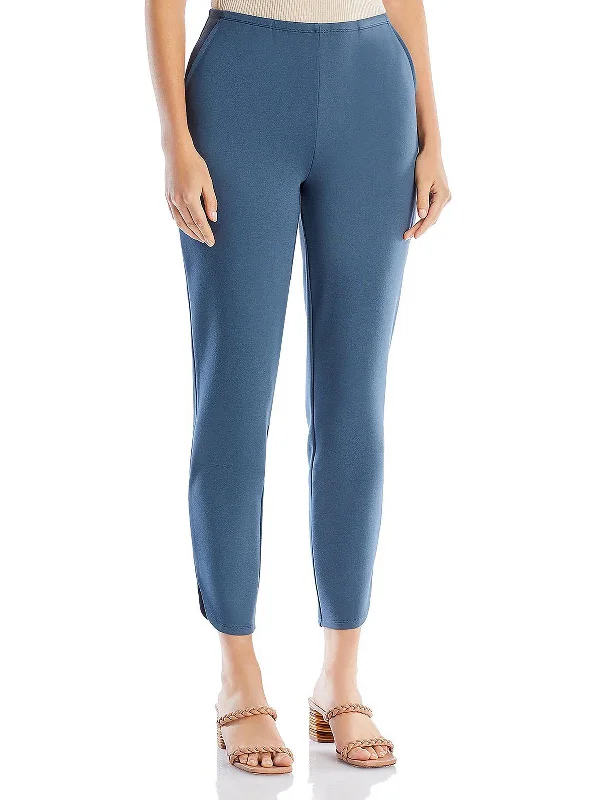 New Deal Womens Tulip Hem Pocket Skinny Pants