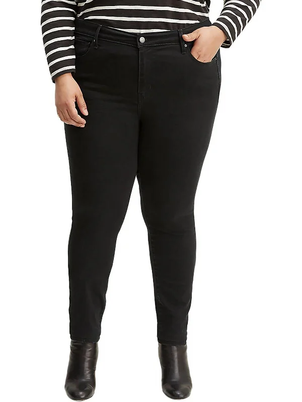 Markdown Sale Plus 751 Womens High Rise Slim Skinny Jeans