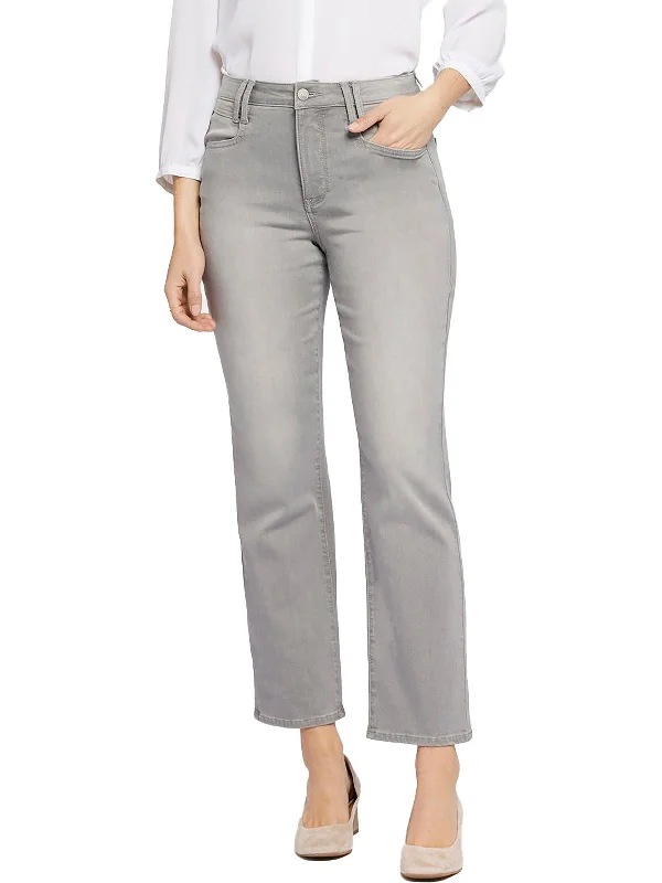 Weekend Bargains to Savor Womens Relaxed Ankle Straight Leg Jeans
