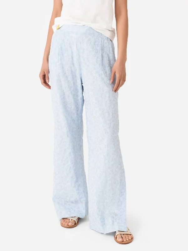Instant Discount Jules Pant In Sky Bloom