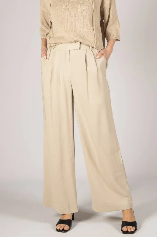 Big Savings High Waisted Trouser In Khaki