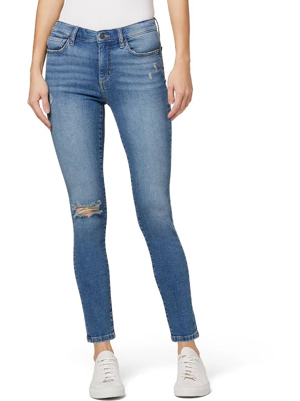 Weekend Offers That Excite Womens Ankle Destroyed Skinny Jeans