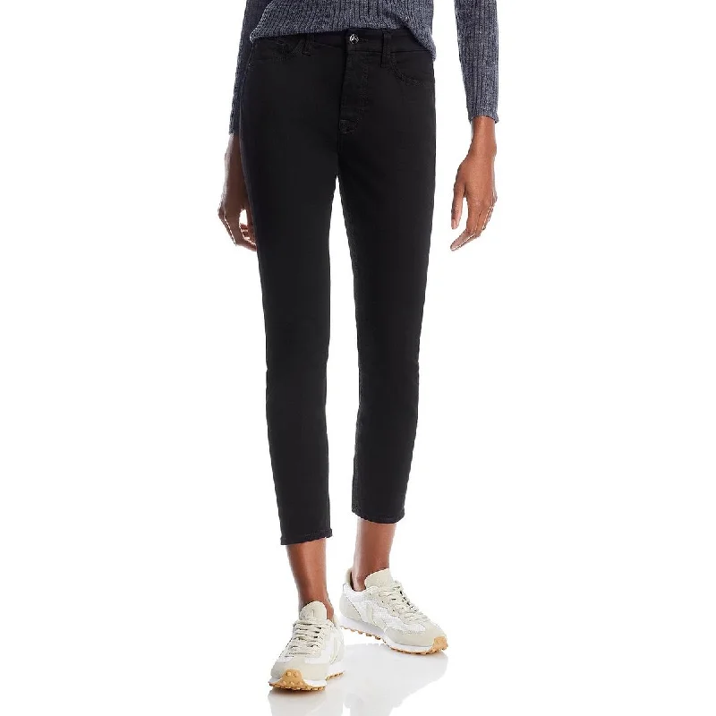 Don’t Miss Out Womens Mid-Rise Ankle Skinny Jeans