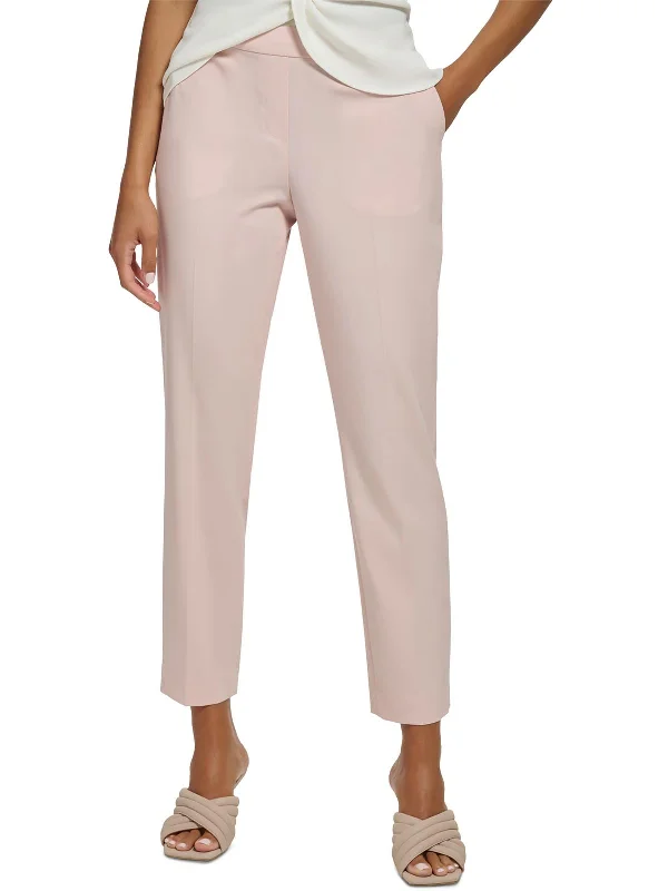 Deal of the Day Womens High Rise Business Straight Leg Pants