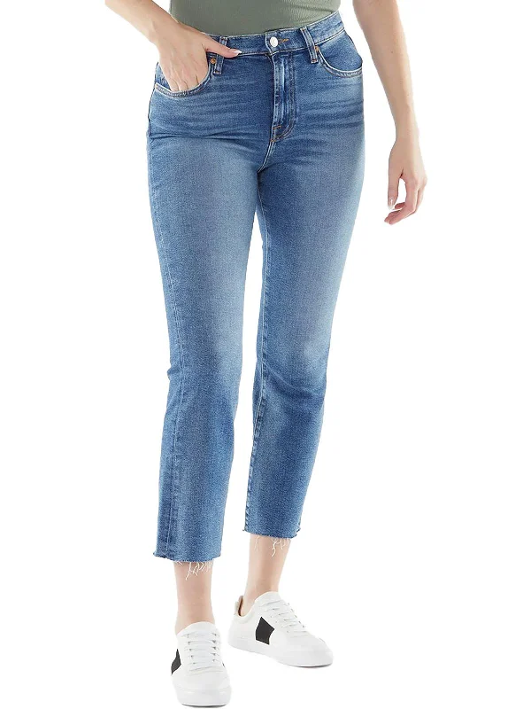 Special Savings Womens High Waist Kick Flare Slim Jeans