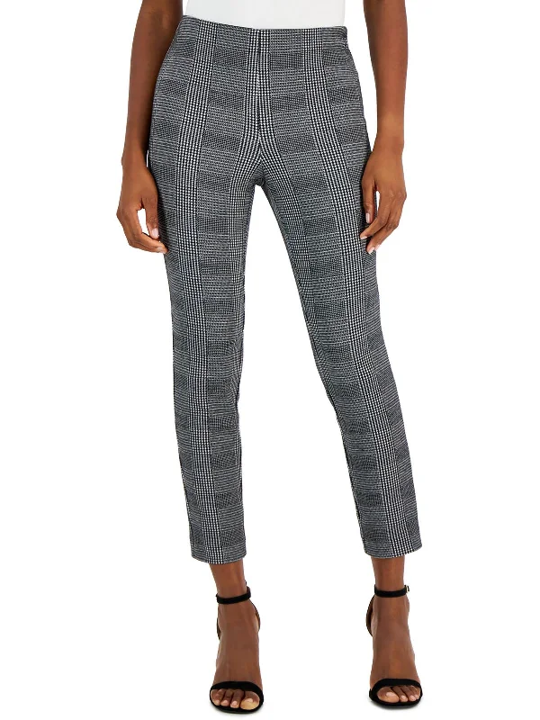 Bargain Prices Petites Womens Printed Slim Fit Ankle Pants