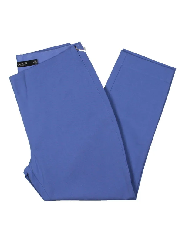Don't Wait Womens High Rise Cropped Skinny Pants