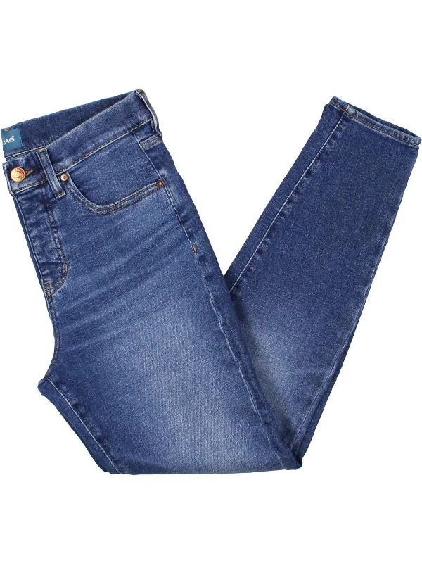 Don't Wait Womens Pockets Denim Skinny Jeans