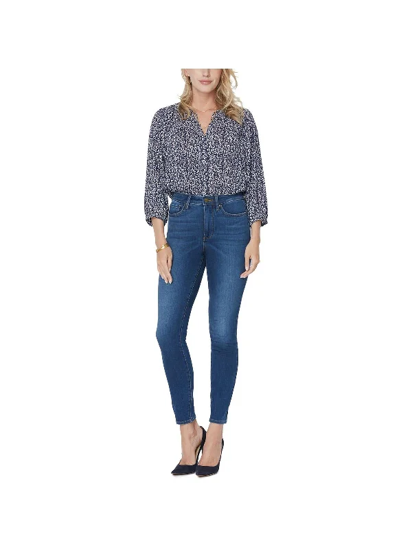 Weekend Price Cuts Galore Ami Womens High Rise Skinny Straight Leg Jeans
