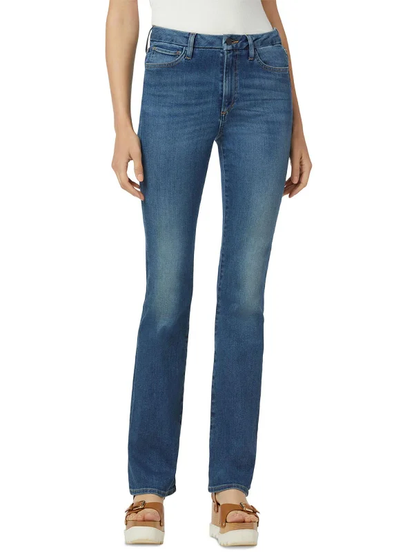 Today's Deal Honey Womens Denim Medium Wash Bootcut Jeans