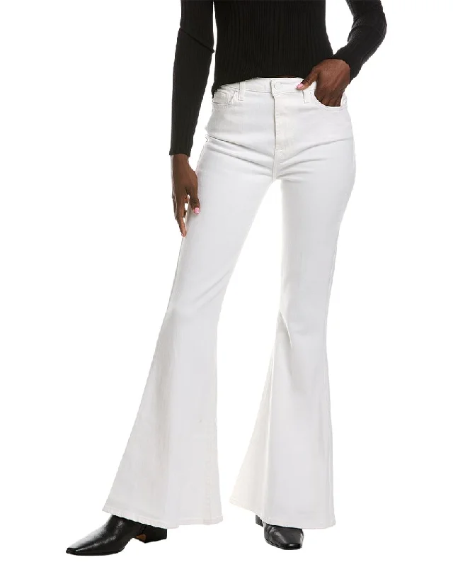 Weekend Deal 7 For All Mankind Mega Clean White Flare Jean