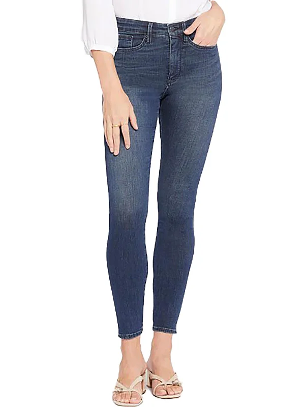 Special Offer Ami Womens High-Rise Seamless Skinny Jeans