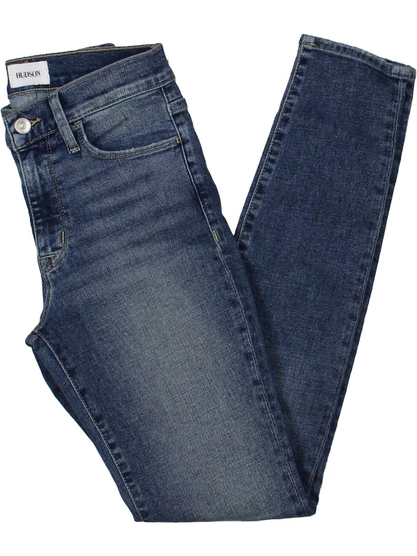 Weekend Deals You Can't Resist Blair Womens High-Rise Medium Wash Skinny Jeans