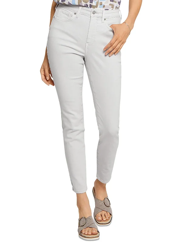 Weekend Special Womens Skinny Lift-Tuck Ankle Jeans