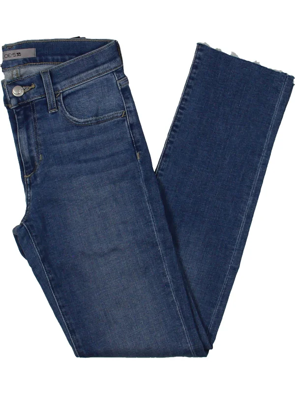 Weekend Bargains to Relish Lara Womens Mid-Rise Ankle Straight Leg Jeans