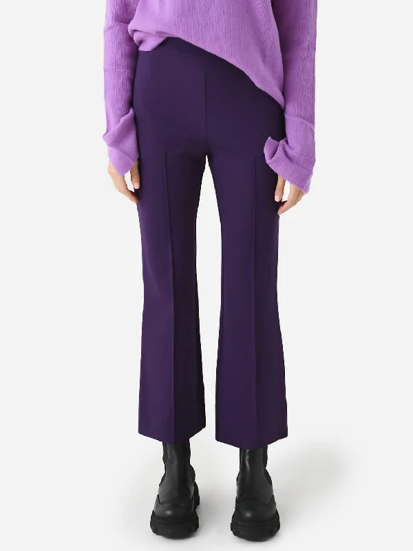 Price Drop Alert Porterfield Crop Flare Pant In Grape