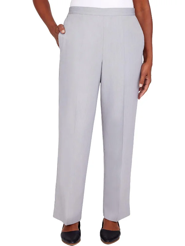 Limited Time Discount Womens High Rise Stretch Straight Leg Pants