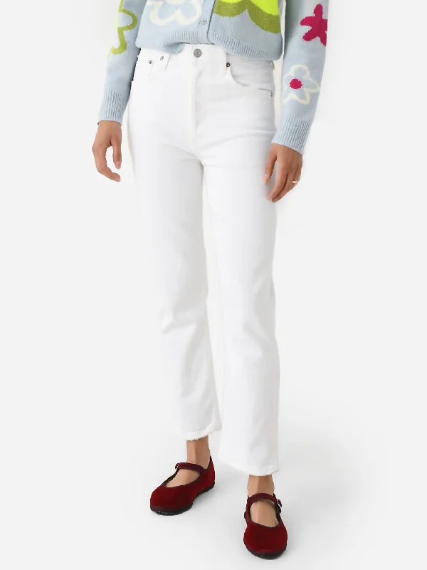 Epic Deals Riley High Rise Straight Jean In Sour Cream