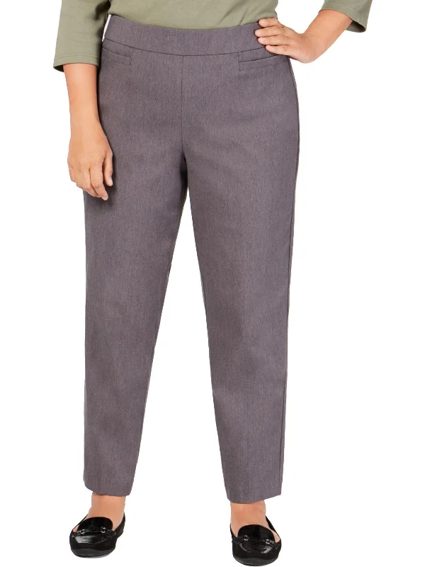 Instant Discount Plus Womens Modern Fit Slimming Pants