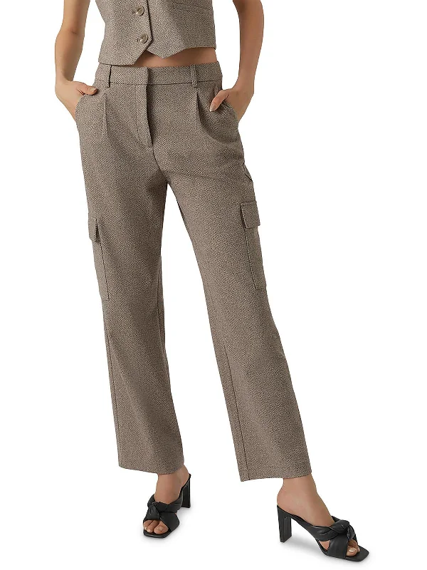 Year-End Sale Womens Pleated Suit Separate Straight Leg Pants