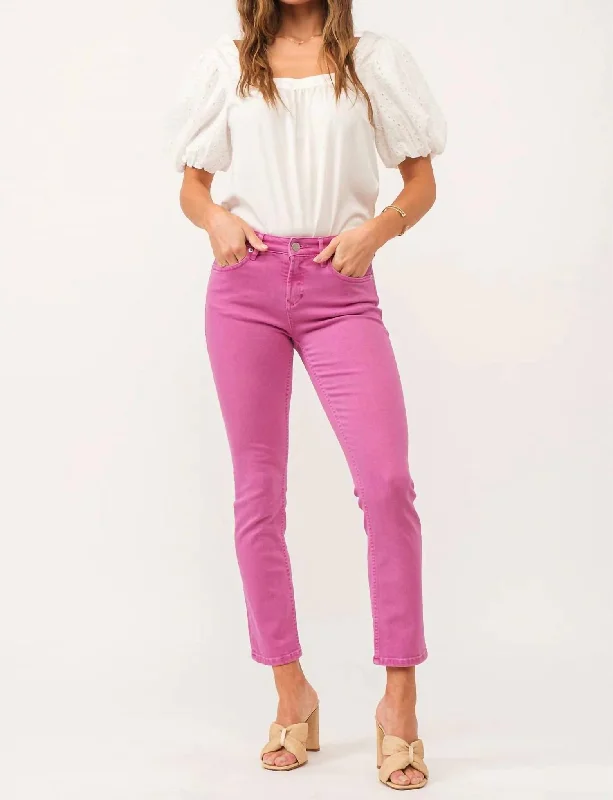 Online Only Blaire Jeans In Carnation Pink