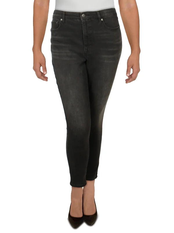 Midnight Madness Womens Denim High Rise Skinny Jeans