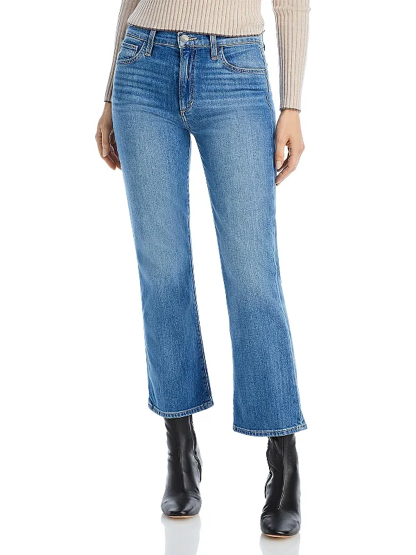 Online Exclusive The Callie Womens Knit Denim Bootcut Jeans