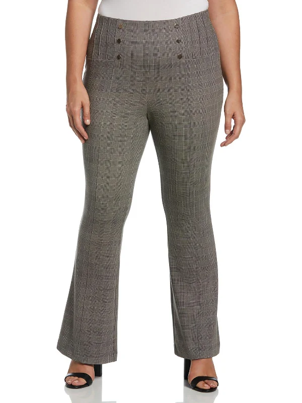 Early Access Plus Womens High Rise Stretch Bootcut Pants