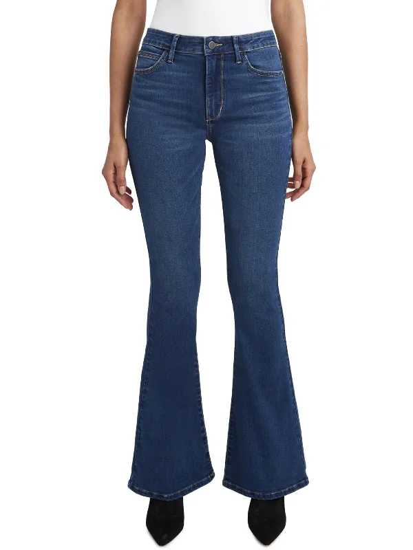 Year-End Sale Womens Denim Stretch Flare Jeans