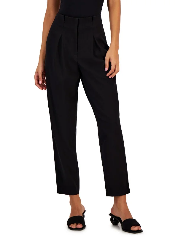 Cash Savings Womens Stretch Polyester Ankle Pants