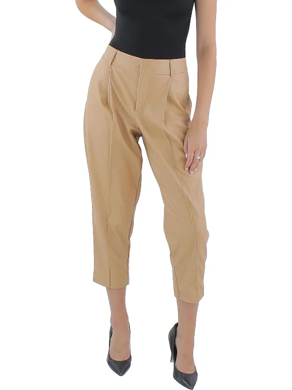 Buy More, Save More Womens Faux Leather High Rise Skinny Pants