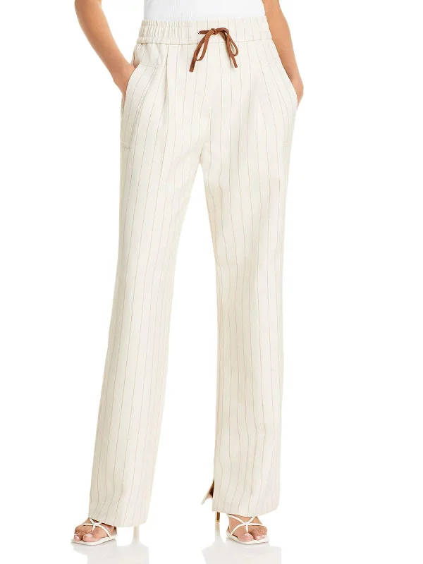 Amazing Deals Womens Striped Drawstring Pants
