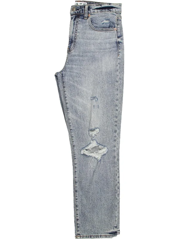 Weekend Offers That Impress Womens Organic Cotton Denim Straight Leg Jeans