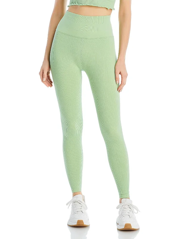 Buy More, Save More Love Sculpt Womens Ribbed Ribbed Knit Leggings