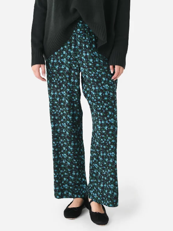Deal Dash Leona Pant In Blue Larkspur