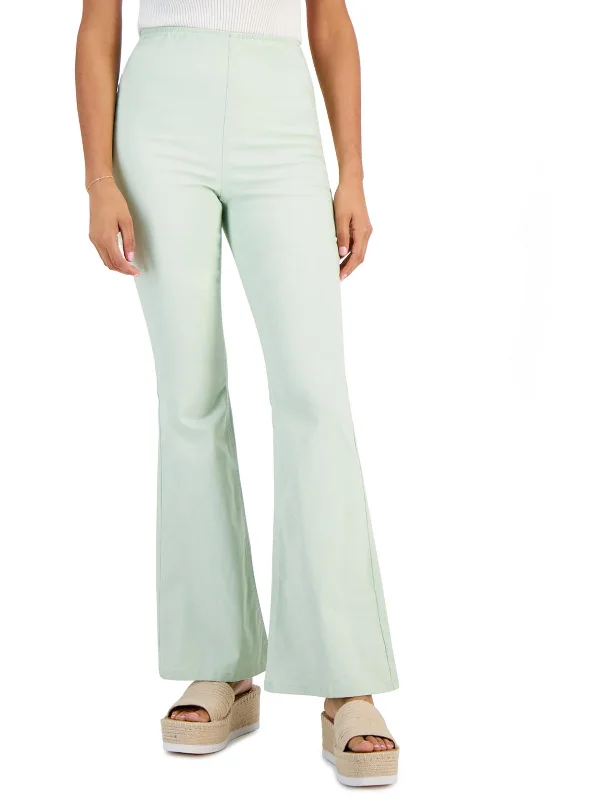 Weekend Bargains Galore Juniors Womens High Rise Flare Flared Pants