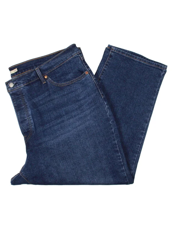 Super Savings Plus Forget Me Not Forever Womens Wedgie High Rise Straight Leg Jeans