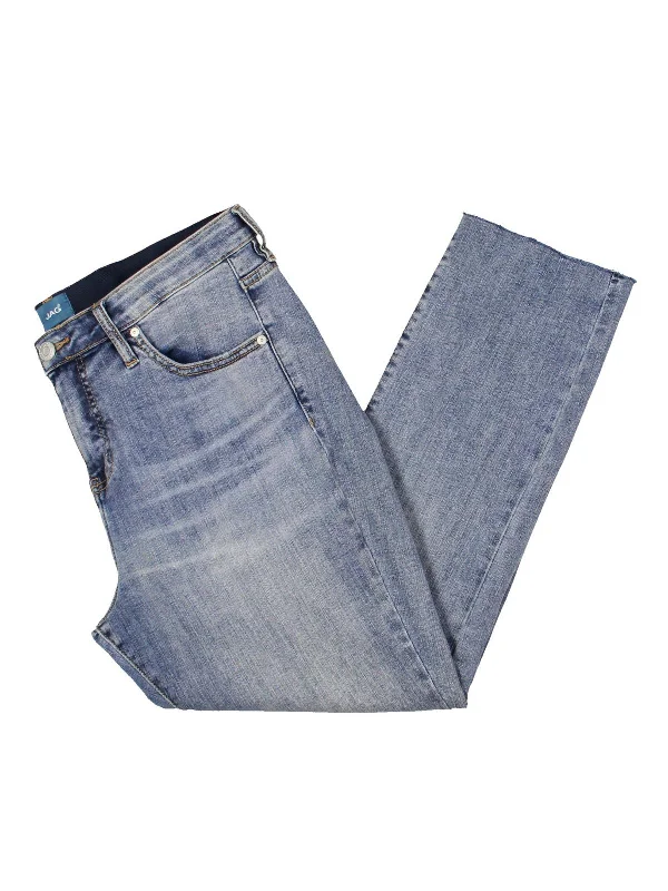 Buy Now Plus Womens Mid-Rise Stretch Ankle Jeans