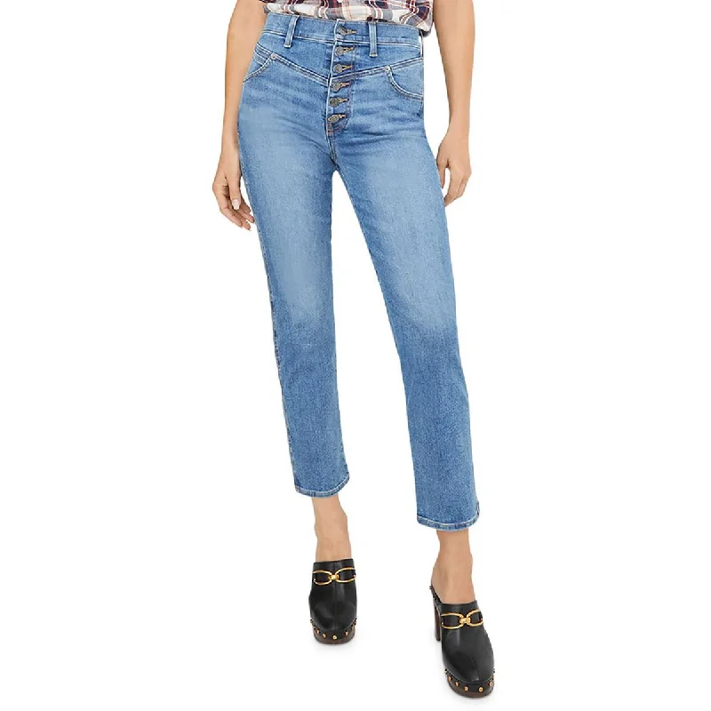 Super Sale Ryleigh Womens High Rise Yoke Skinny Jeans