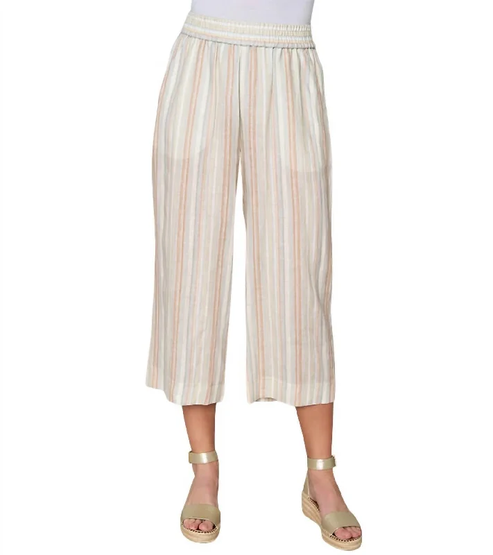 Doorbuster Deal Striped City Pants In Yarn Dye Stripe