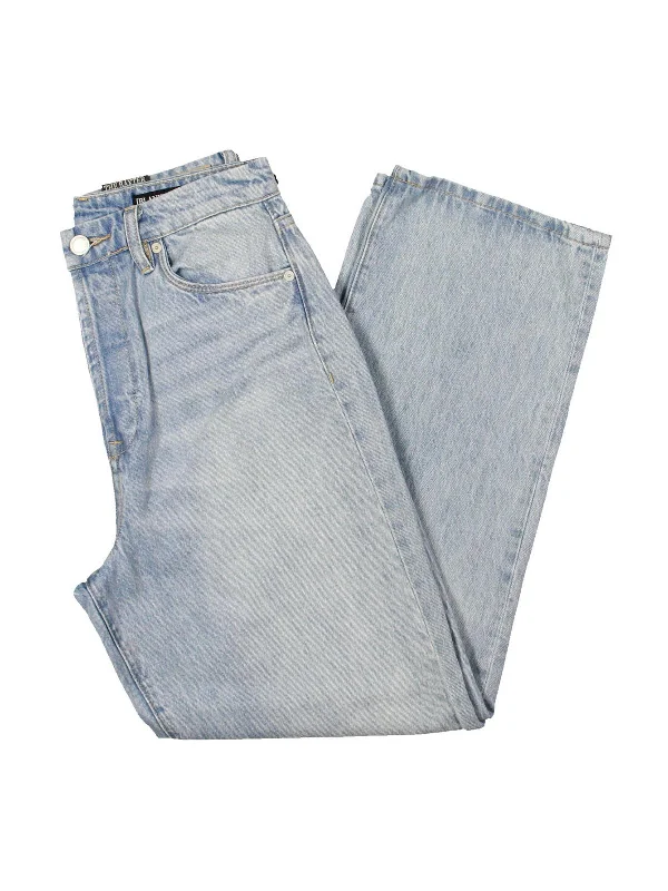 Weekend Bargains to Relish Womens Denim Straight Leg Jeans