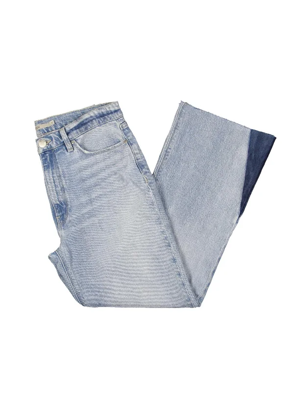 Reduced Prices Womens High-Rise Bootcut Cropped Jeans