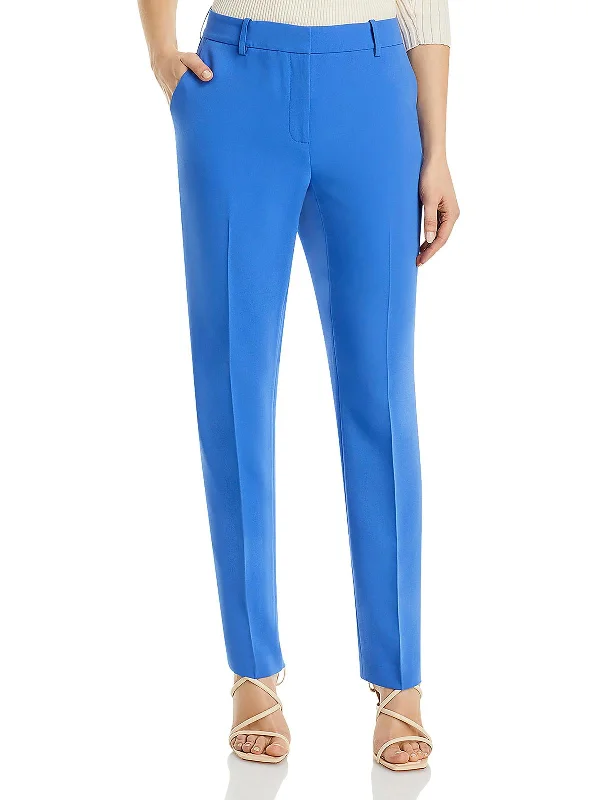 Blowout Sale Womens High Rise Pleated Ankle Pants