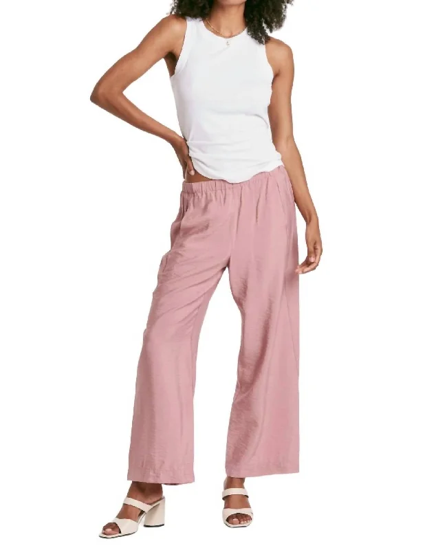Overstock Paris Lounge Pants In Desert Rose