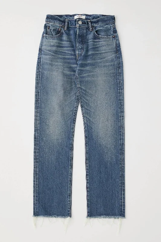 Sneak Peek Sale Vintage High Waisted Chateau Straight Jean In Blue