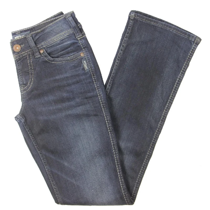 Weekend Specials to Relish Suki Womens Denim Relaxed Bootcut Jeans