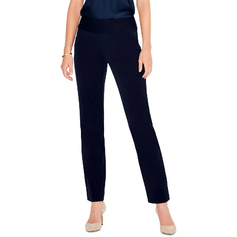 Great Deals Work It Womens Knit Stretch Straight Leg Pants