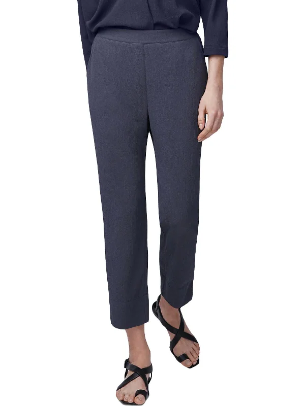 Year-End Sale Womens Pull On Knit Cropped Pants