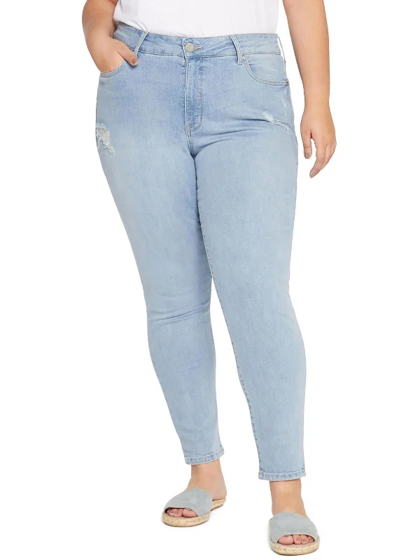 Final Clearance Plus Womens Denim Skinny Skinny Jeans