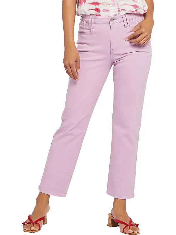 Weekend Bargains Just for You Womens Relaxed Ankle Straight Leg Jeans